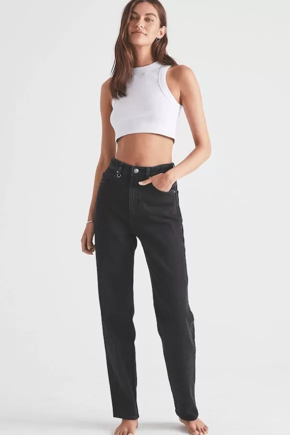 Women Neuw Denim Denim-Sade Baggy Jean True Black