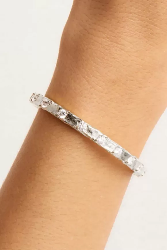 Women By Charlotte Bracelets-Silver Cosmic Cuff