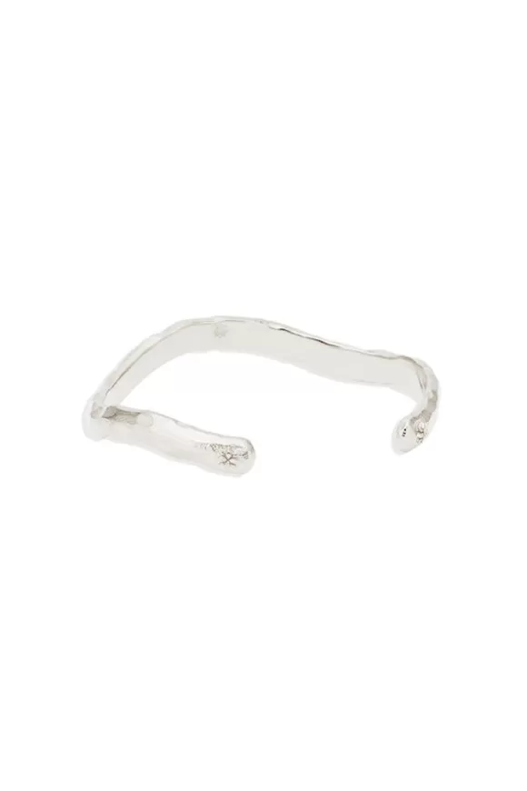 Women By Charlotte Bracelets-Silver Horizon Cuff