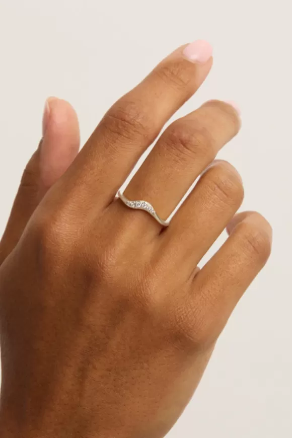 Women By Charlotte Rings-Silver Horizon Ring