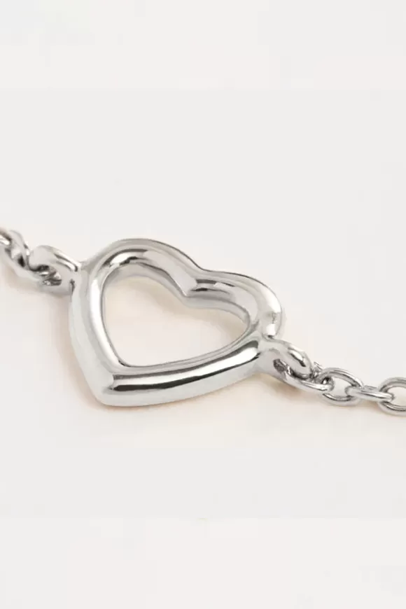 Women By Charlotte Bracelets-Silver Pure Love Bracelet