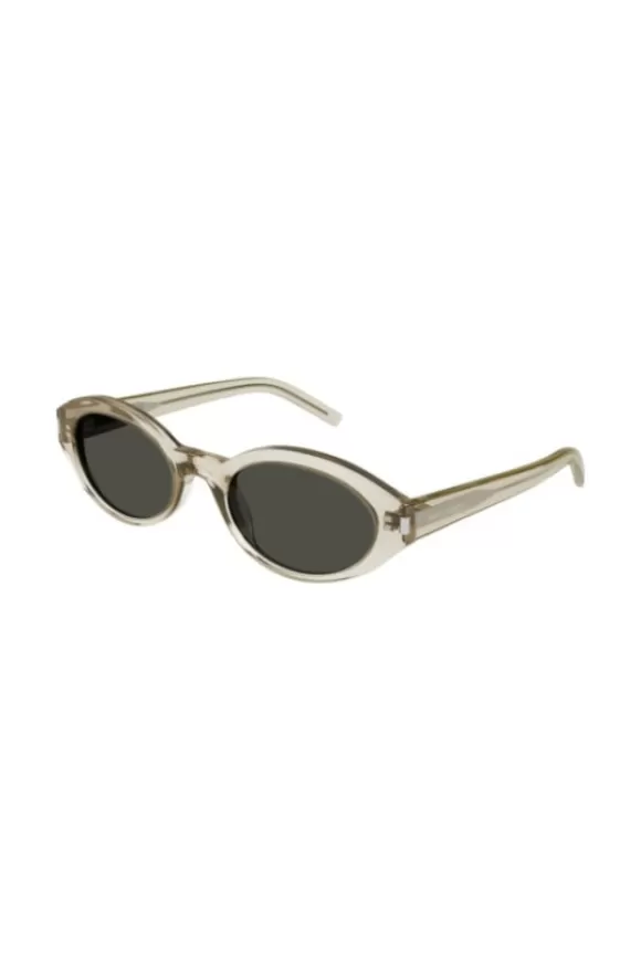 Women Saint Laurent Eyewear-Sl567003 Beige