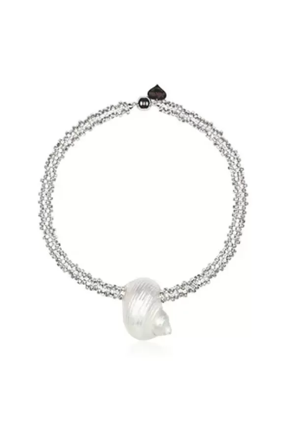 Women Shop Julietta Necklaces-Spetses Necklace Pearl/Silver