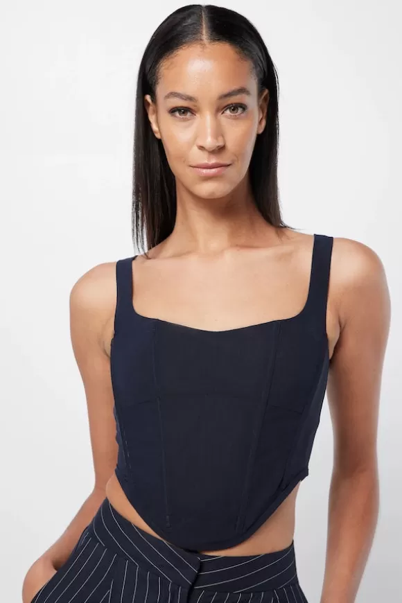 Women Mossman Tops-Superstitious Corset Top