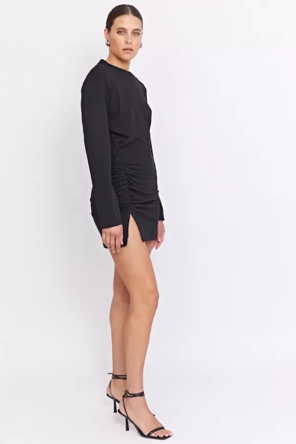 Women Pfeiffer Dresses-The 808 Mini Dress Black