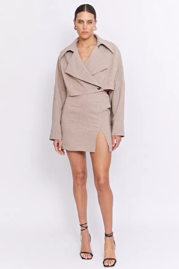 Women Pfeiffer Dresses-The Baxter Trench Dress Biscuit