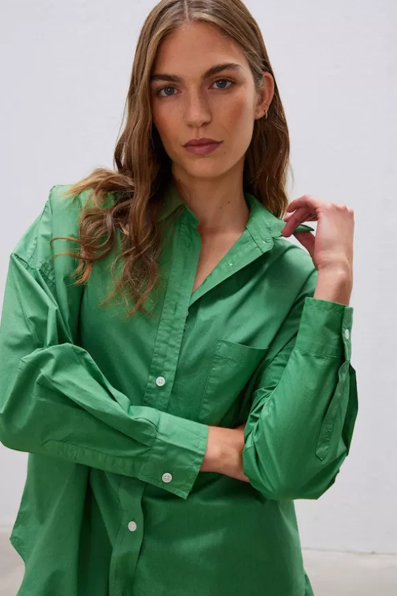 Women LMND Shirts-The Chiara Shirt Green Bay