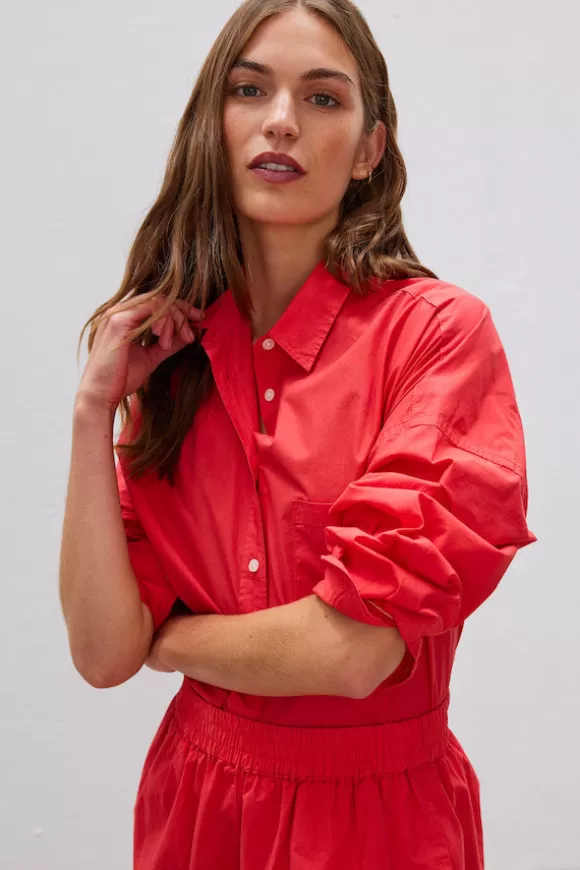 Women LMND Shirts-The Chiara Shirt Watermelon