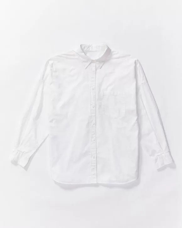 Women LMND Shirts-The Chiara Shirt White