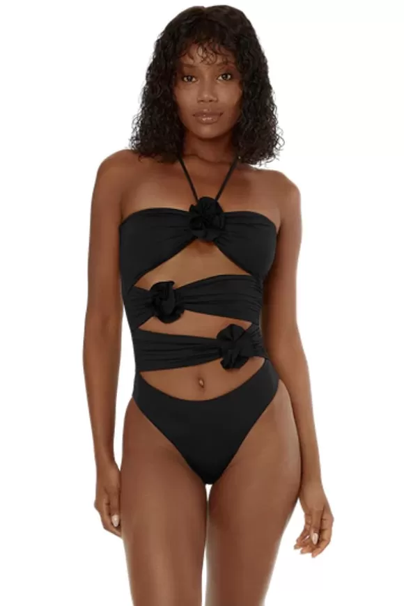 Women Maygel Coronel Swimwear-Trinitaria Black