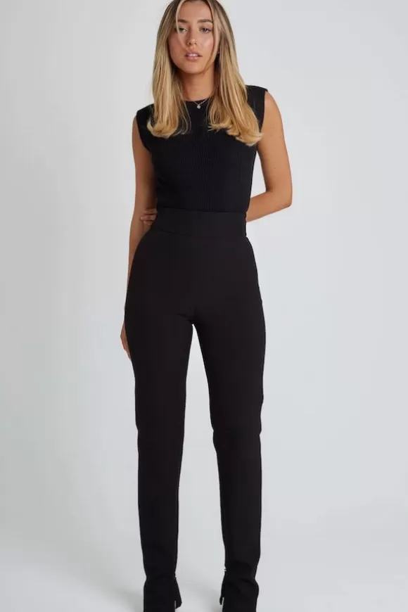 Women Odd Muse Pants-Ultimate Muse Straight Leg Trouser Black