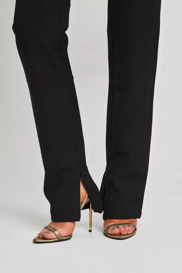 Women Odd Muse Pants-Ultimate Muse Straight Leg Trouser Black