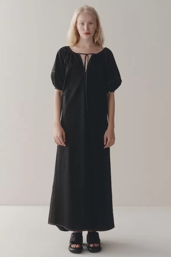 Women Marle Dresses-Uma Dress Black