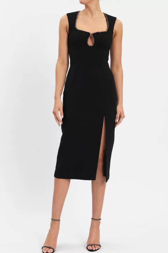 Women Rebecca Vallance Dresses-Victoria Keyhole Midi