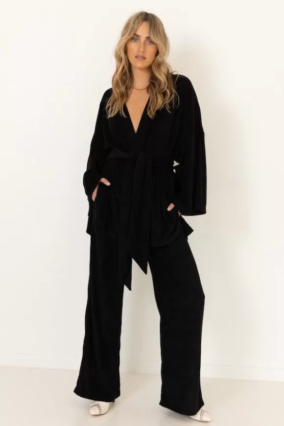 Women Summi Summi Pants-Wide Leg Pants Black